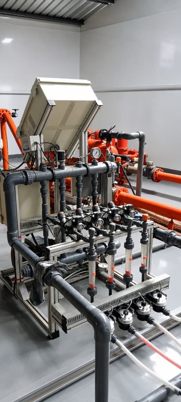 Netafim irrigation and fertigation control system at Beeco Agro Industry PLC